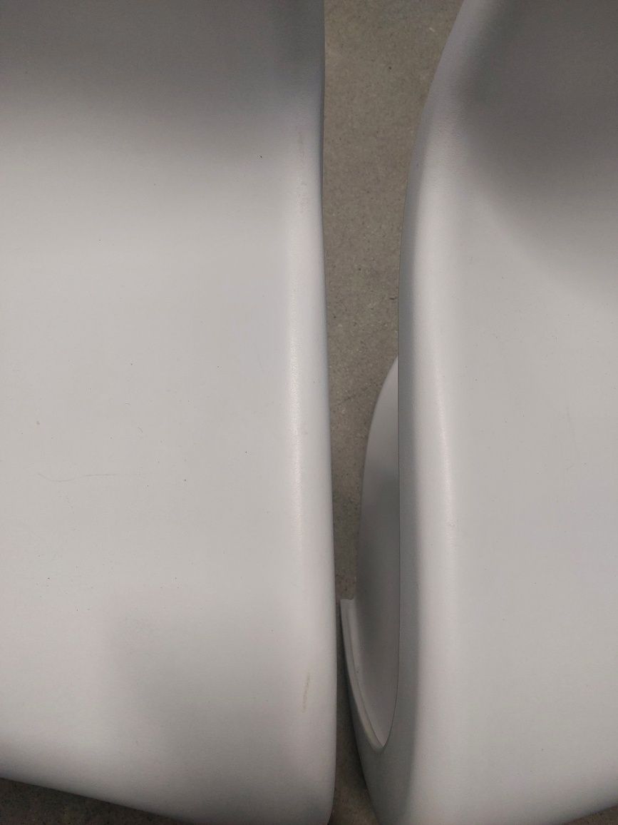 Krzesła krzesło nowoczesne,białe,sztaplowane