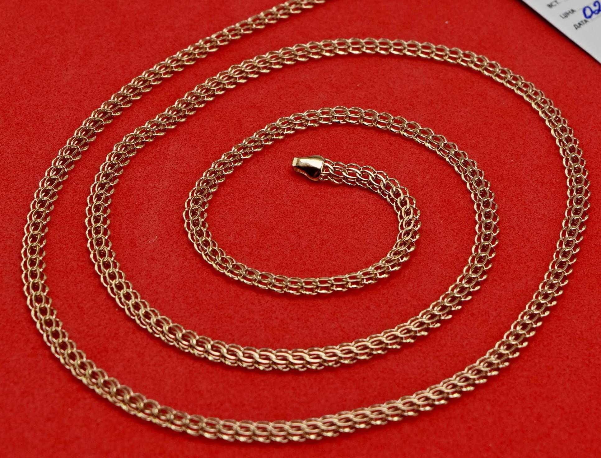 ‼Золотая цепочка цепь Золотий ланцюг 8,38 гр, 50 см Золото 585*