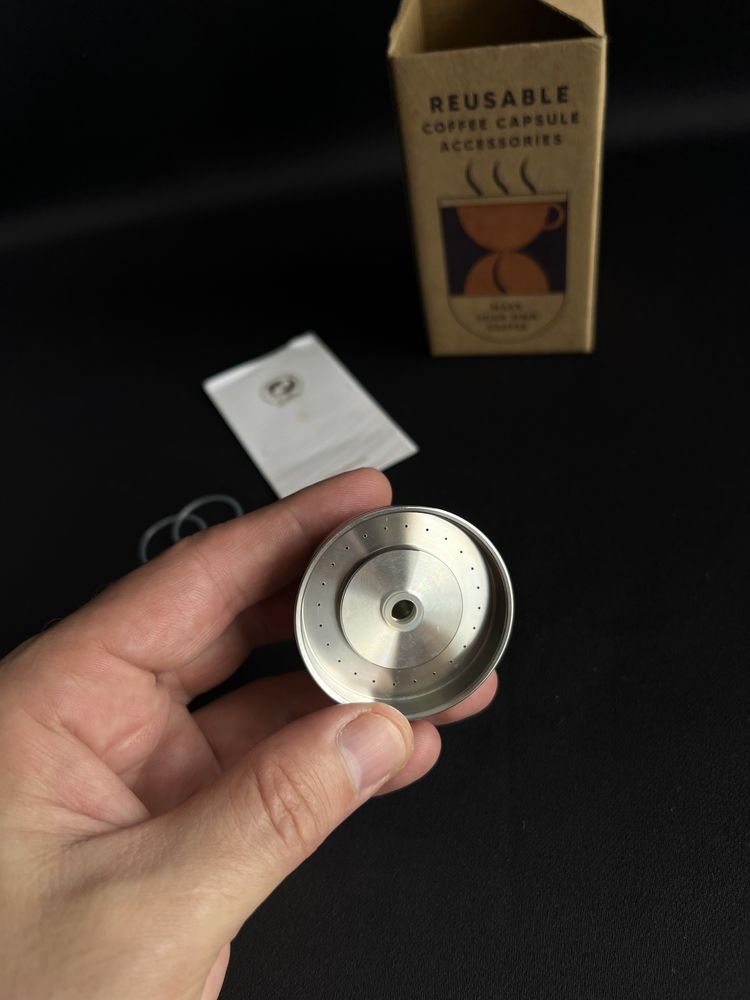 Металева кавова капсула Nespresso Vertuoline Next