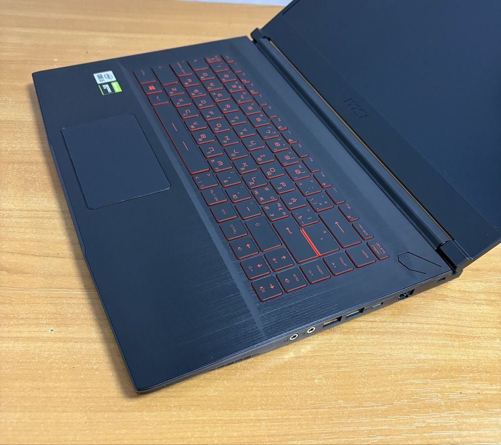 Игровой Ноутбук MSI GF63, Intel Core i5 12 ЯДЕР/ RTX 3050/ SSD 1 TB