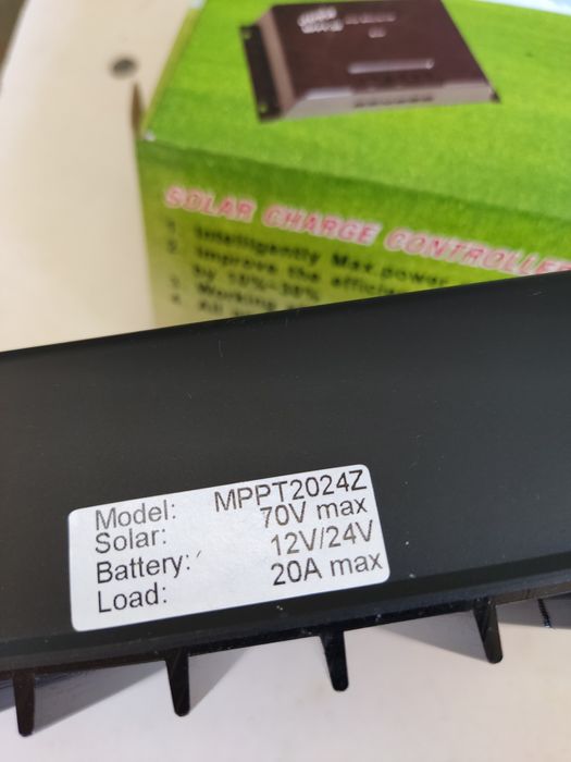 Солнечная панель Solar 37 V 235 Вт контроллер к ней Jutta Solar MPPT20