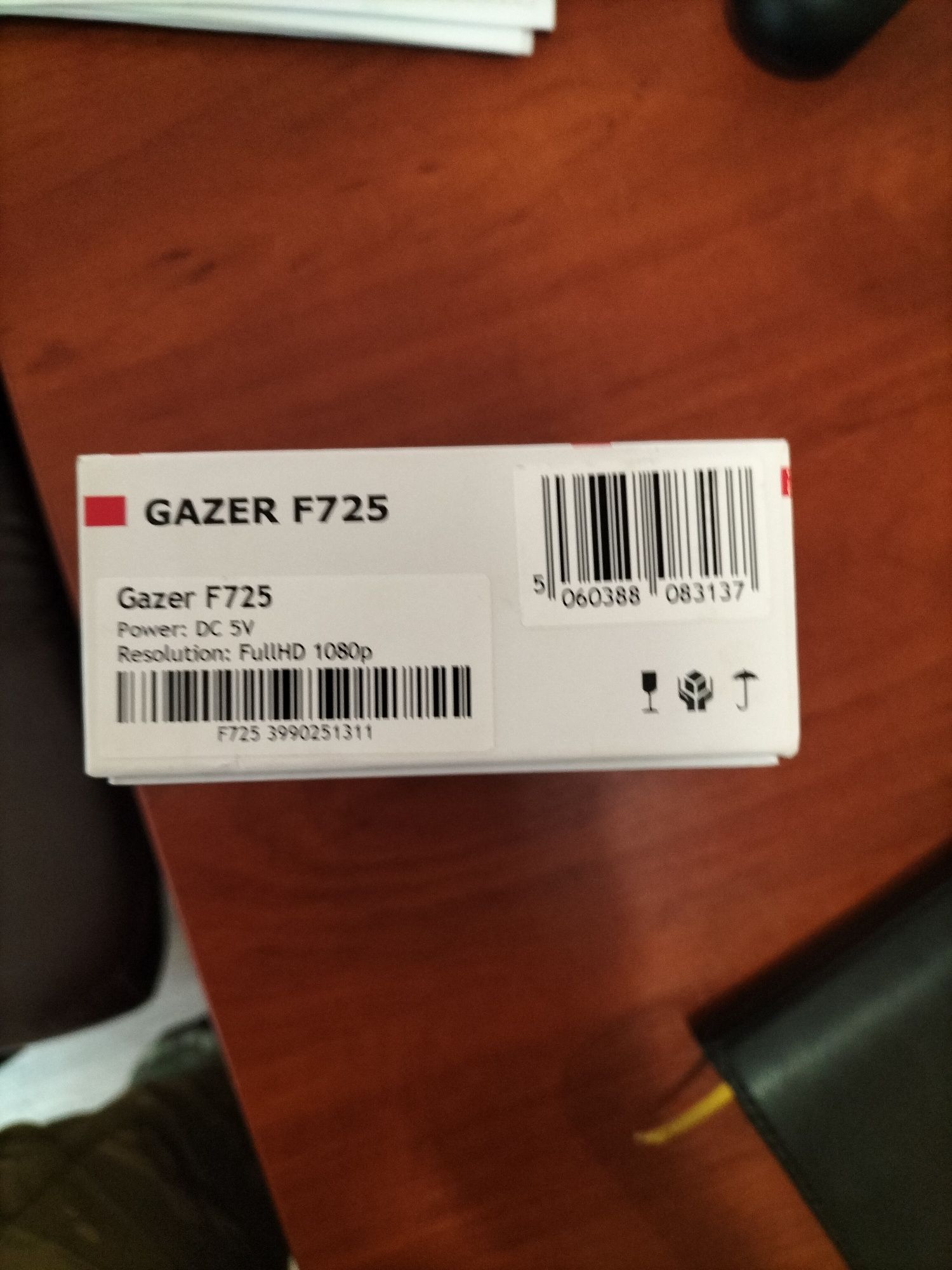 Продам відеореєстратор GAZER F 725
