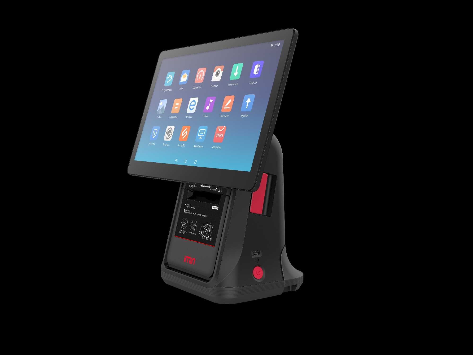 Pos Novo Registadora Com Software Certificado Touch QR code Atcud