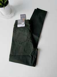 Spodnie skinny ciemnozielone Dorothy Perkins rozmiar 34