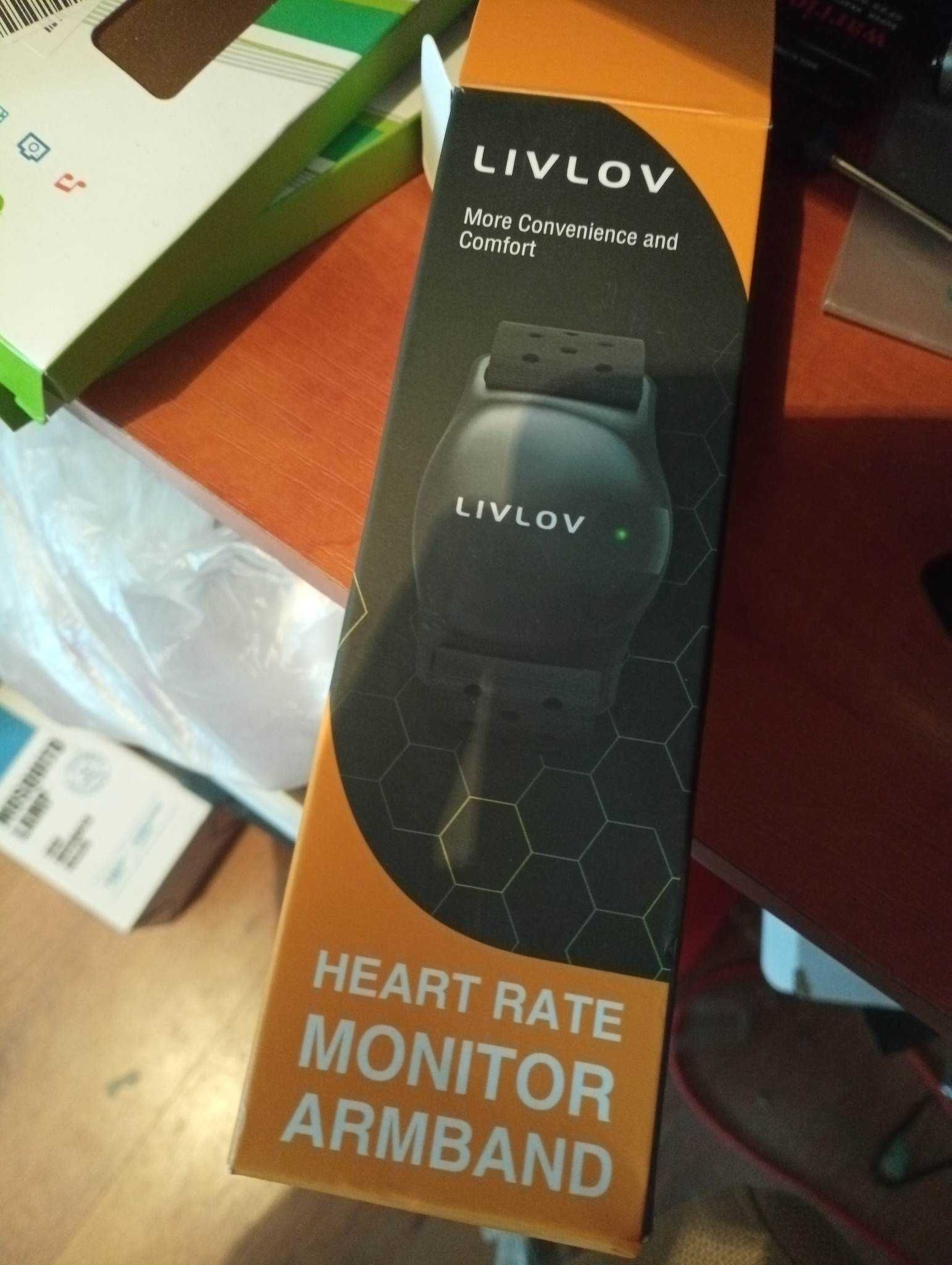 LIVLOV V9 Bluetooth ANT + Opaska na pulsometr