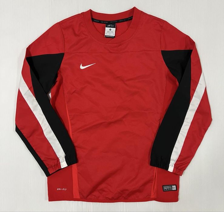 футбольний лонгслів, реглан Nike dry fit підлітковий, зріст 158-170