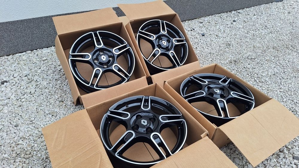 Nowe Alufelgi 4x100 R16 Renault Clio III IV V Captur Dacia Sandero