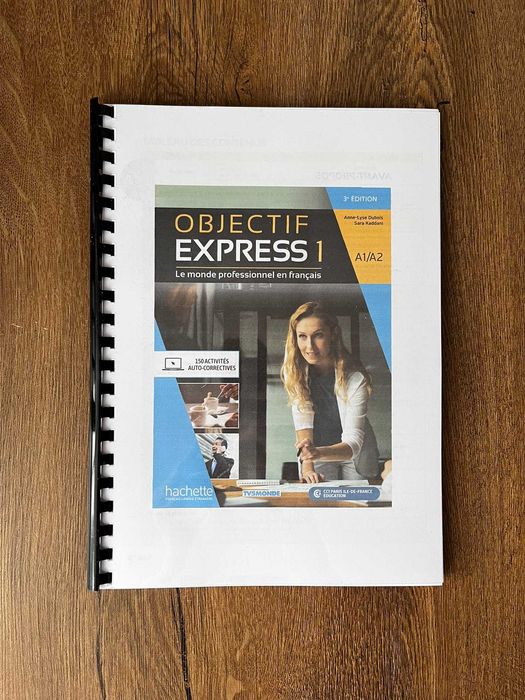 Objectif Express I 3e Edition A1/A2+Cahier d'activites