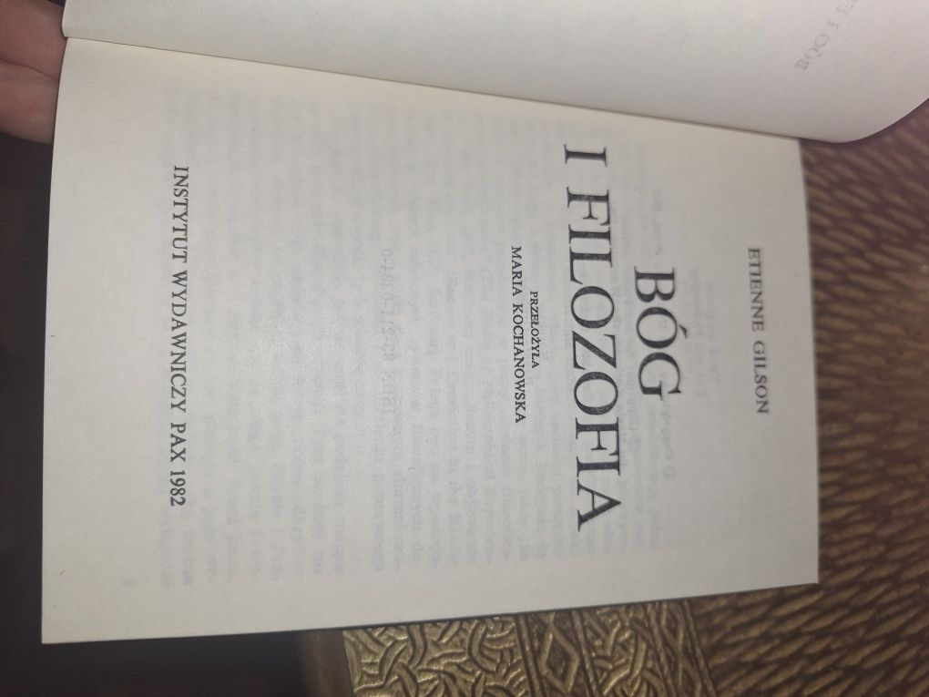 Bóg i Filozofia Etienne Gilson