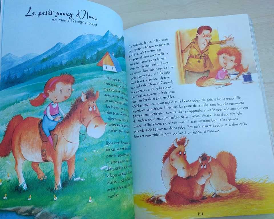 Belles histoires du soir a croquer książka francuska livre en français