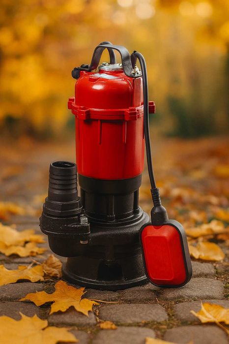 Pompa do wody czystej szamba brudnej z rozdrabniaczem zatapialna