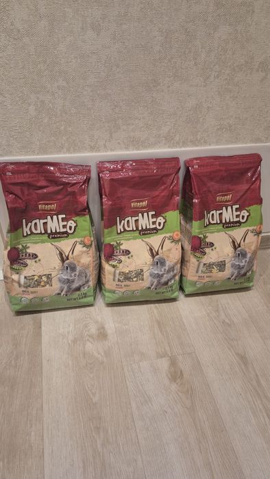 Корм для декоративних кроликів