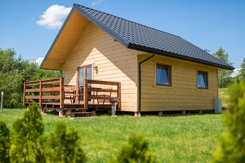 Solina, Polańczyk, domki klimatyzowane Bieszczady Domki na Rozdrożu,