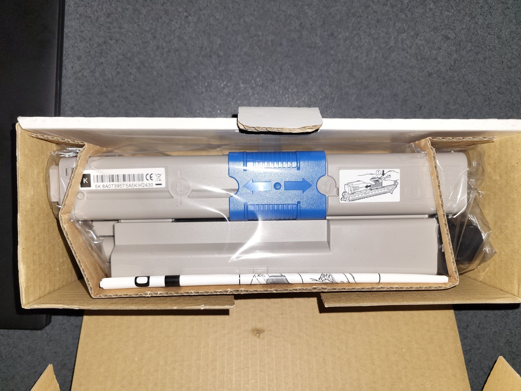 TONER DO OKI C510 C530  MC561 CZARNY  5000 str.