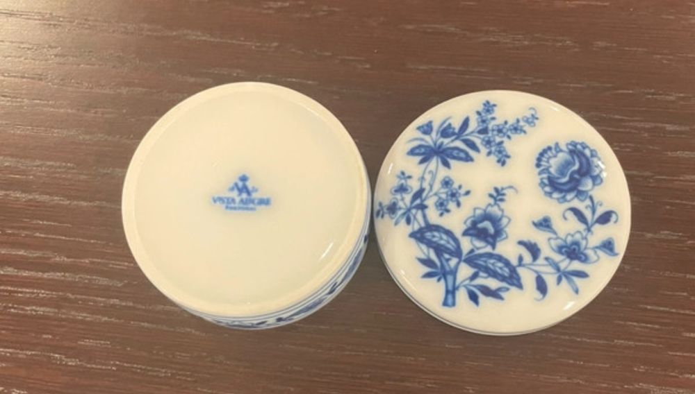 Caixa de porcelana - vista alegre