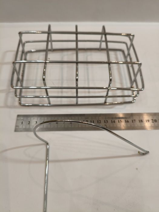 Полка в ванну нержавійка