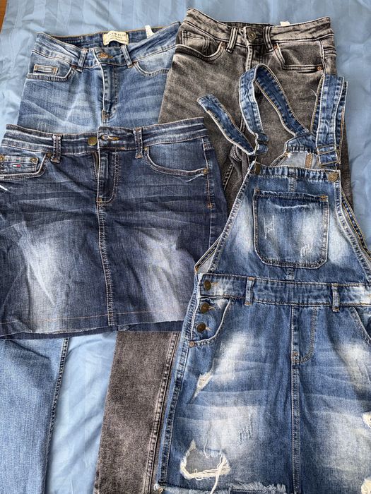 2 часть. Красивые вещи для девочки( джинсы Sinsay, джинсовый сарафан)