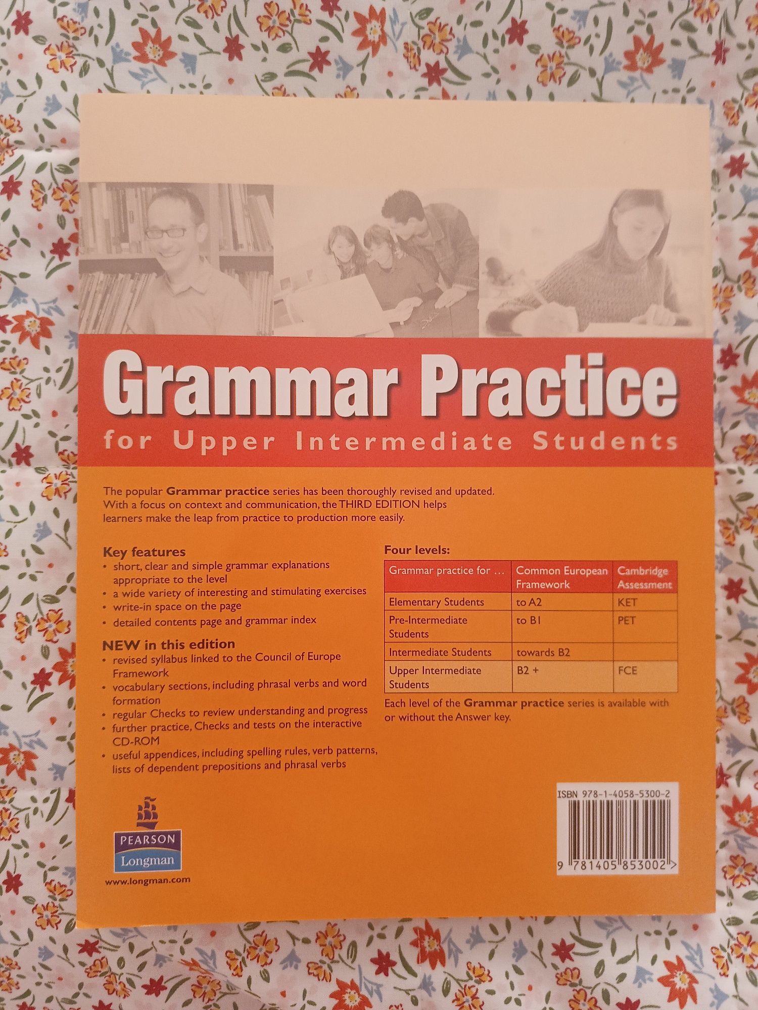 Sprzedam książkę "Grammar Practice for Upper Intermediate Students"