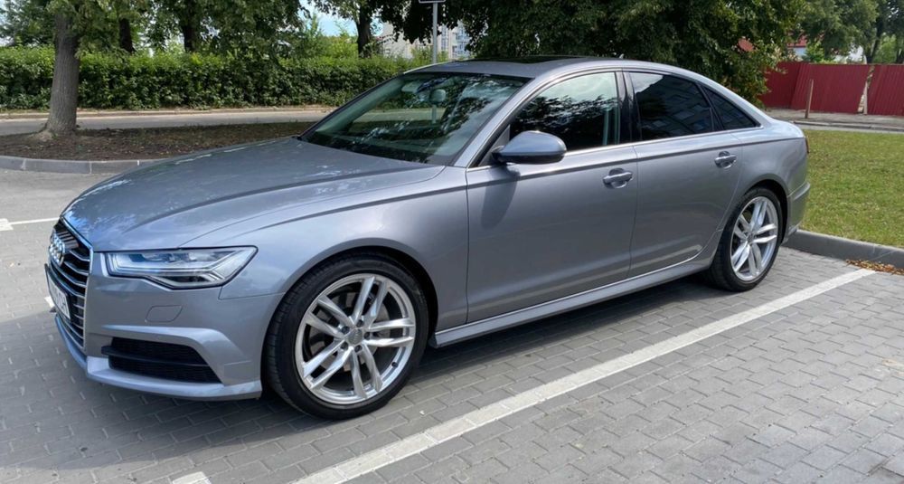 Обвес для автомобиля AUDI A6 S6 C7 2015 в кузове AUDI A6 S6 C8 2018+