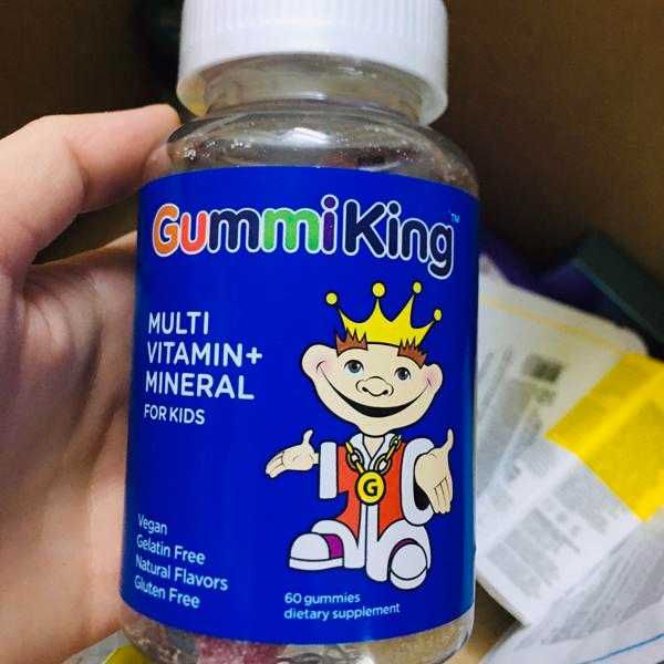 GummiKing США Минералы и мультивитамины для детей, детские витамины