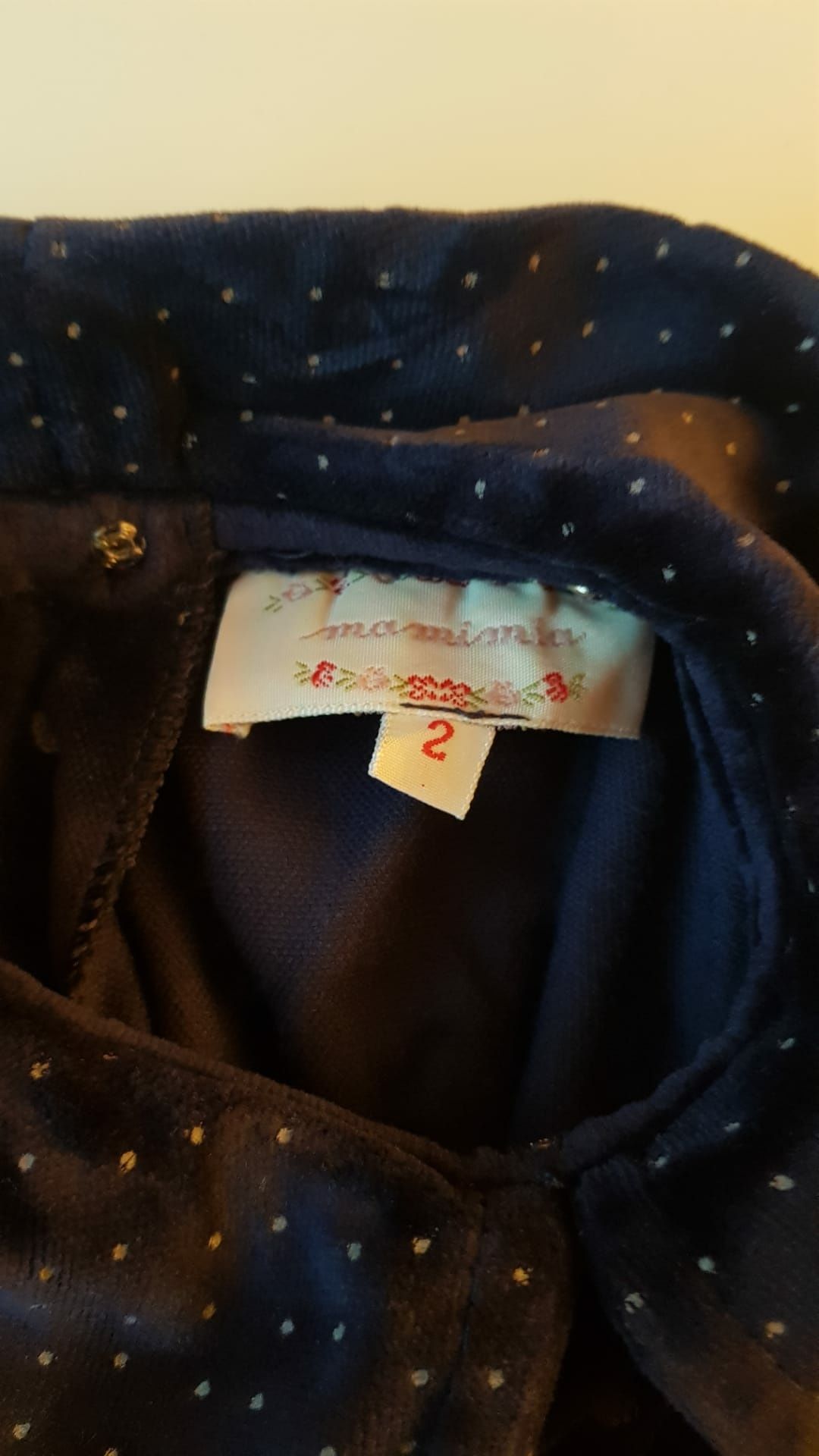 Vestido Veludo Mamimia