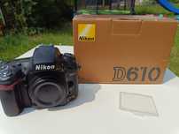 Nikon D610 Pełna klatka
