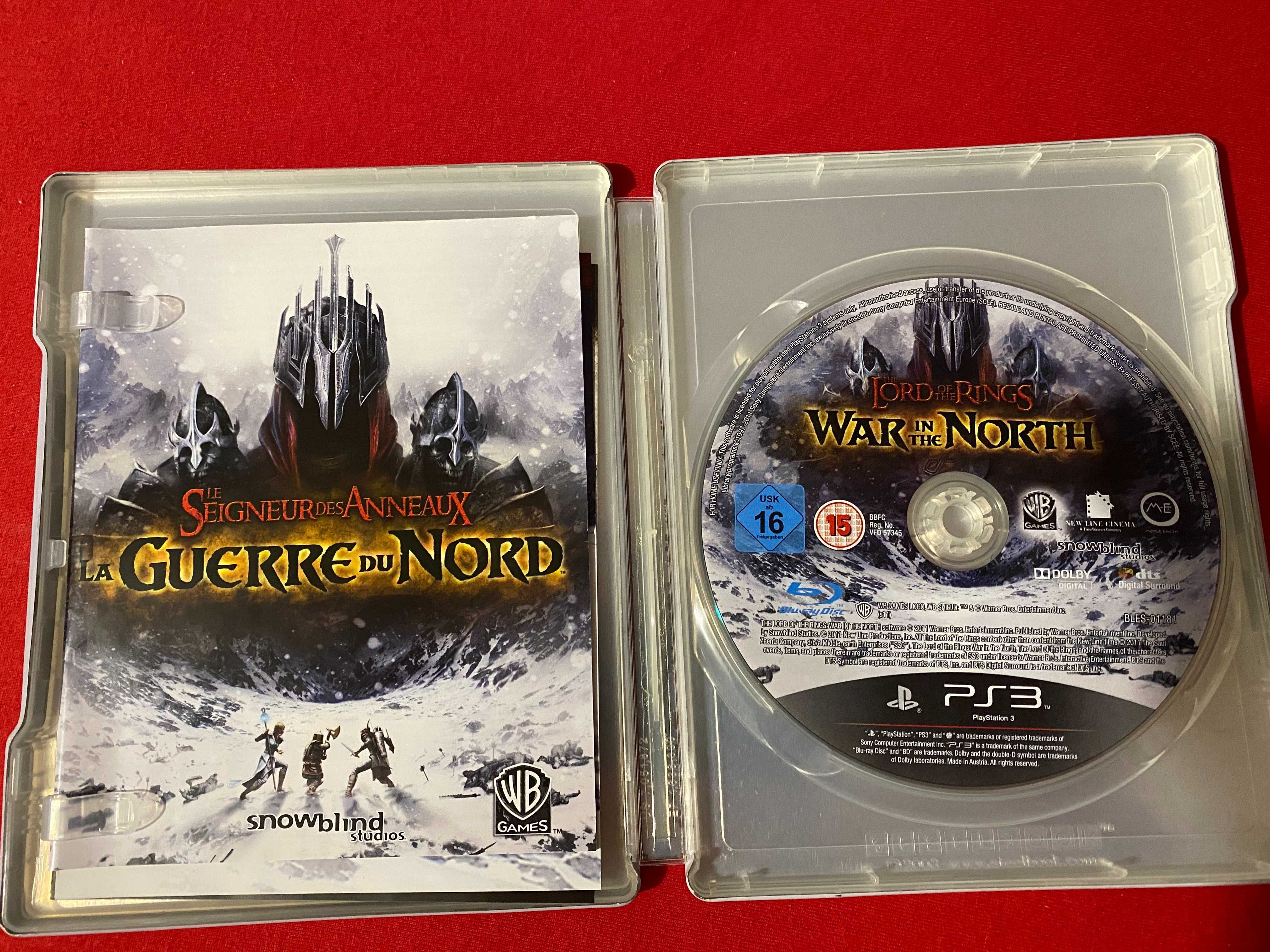 Gra The Lord of the Rings War in the North PS3 Steelbook