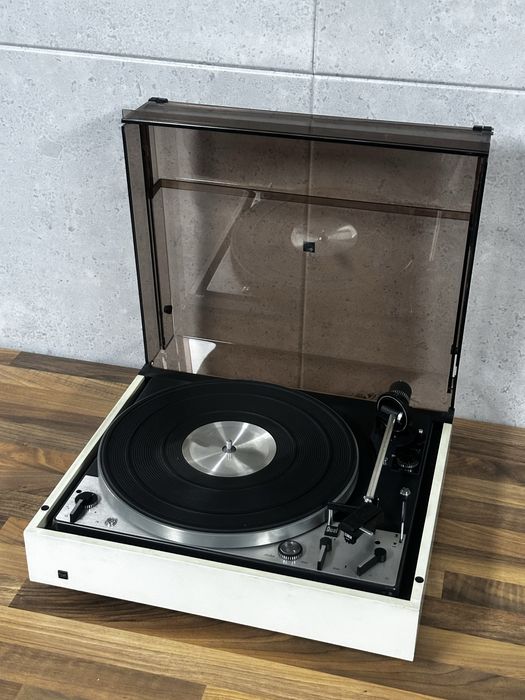 Dual 1229 gramofon, biały, wkladka DM103 M-E
