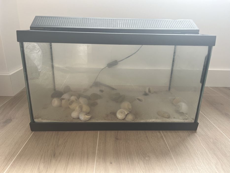 Aquario com iluminação 52 x 30 x26 cm