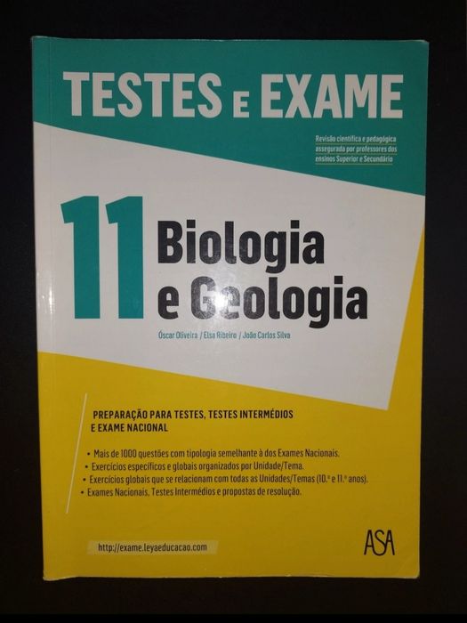 Testes e exames de biologia e geologia 11 ano