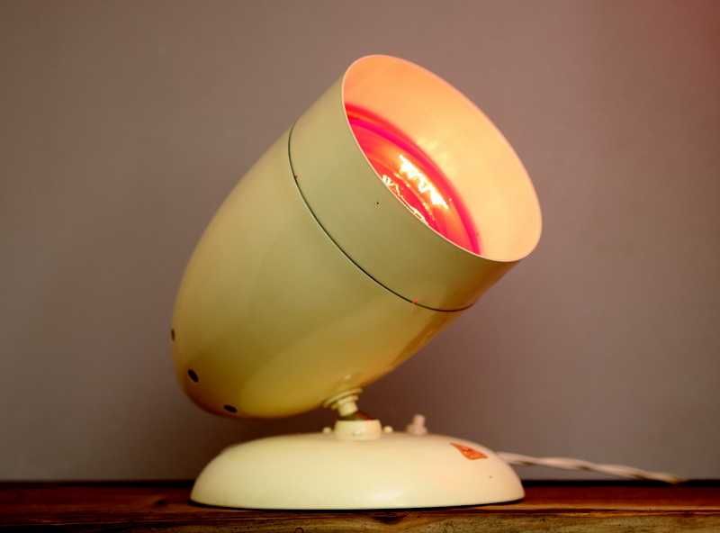 Lampa typu LOFT w stylu Space Age lata 60-te lampa medyczna, biurkowa