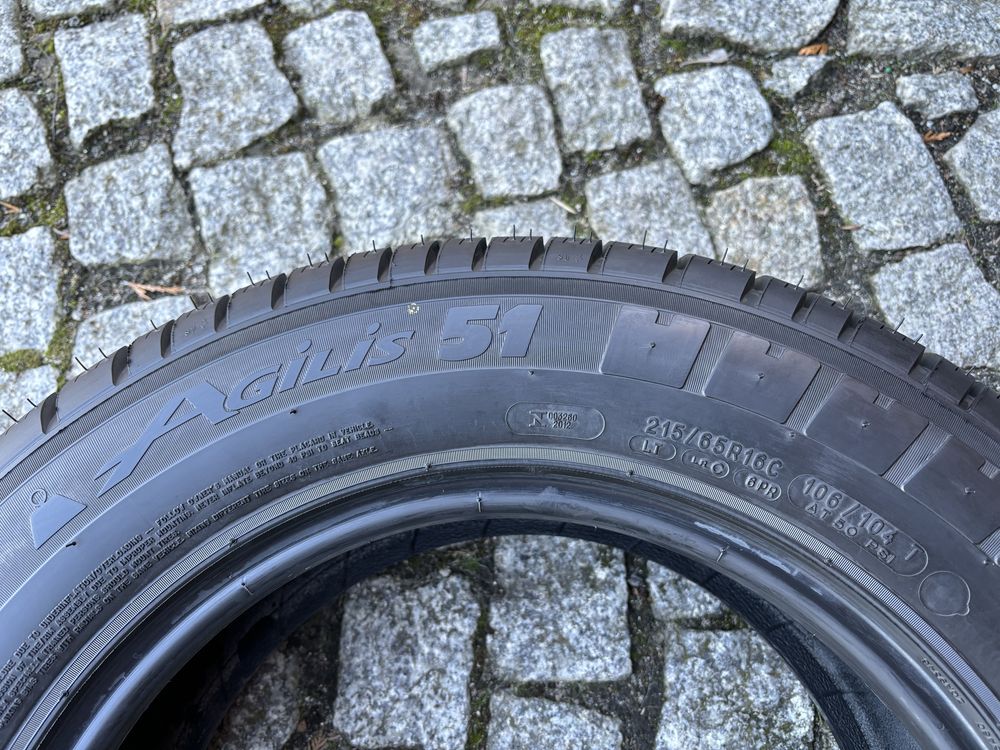 Komplet Demo Michelin Agilis 51 215/65 R16C rok 2023