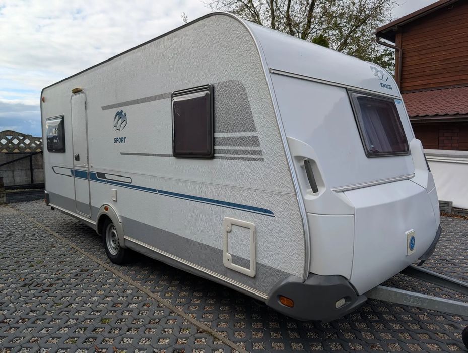 KNAUS  Sport 500 1400kg Mover Namiot Pompowany