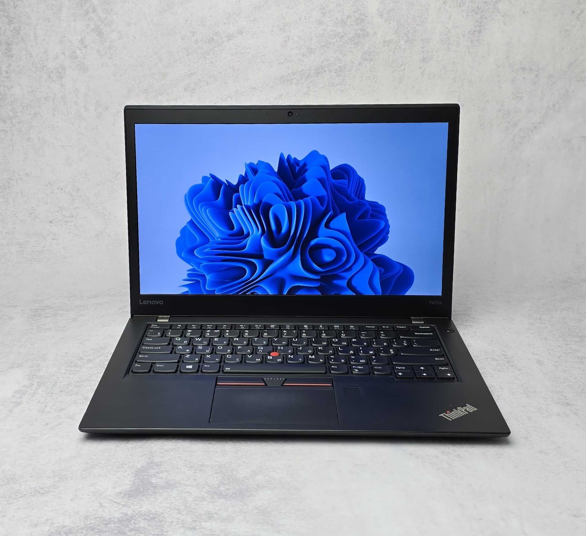 Ультрабук 14" Lenovo T470s i5-6300U 1920*1080 IPS Гарантія 12 міс