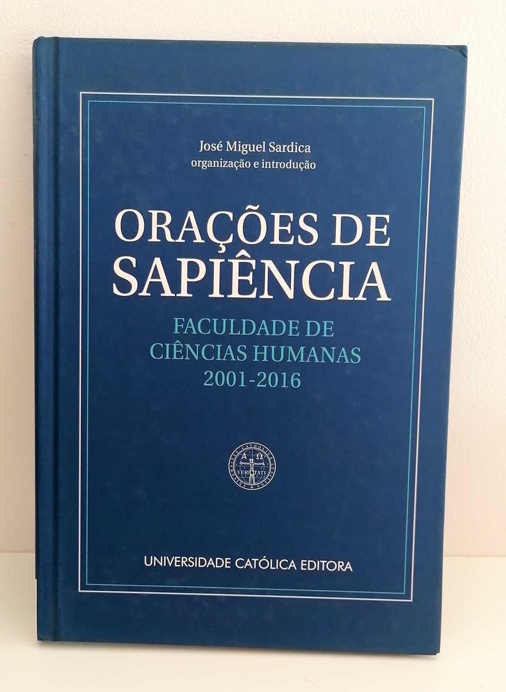 Livro Orações de Sapiência - Faculdade de Ciências Humanas 2001/2016