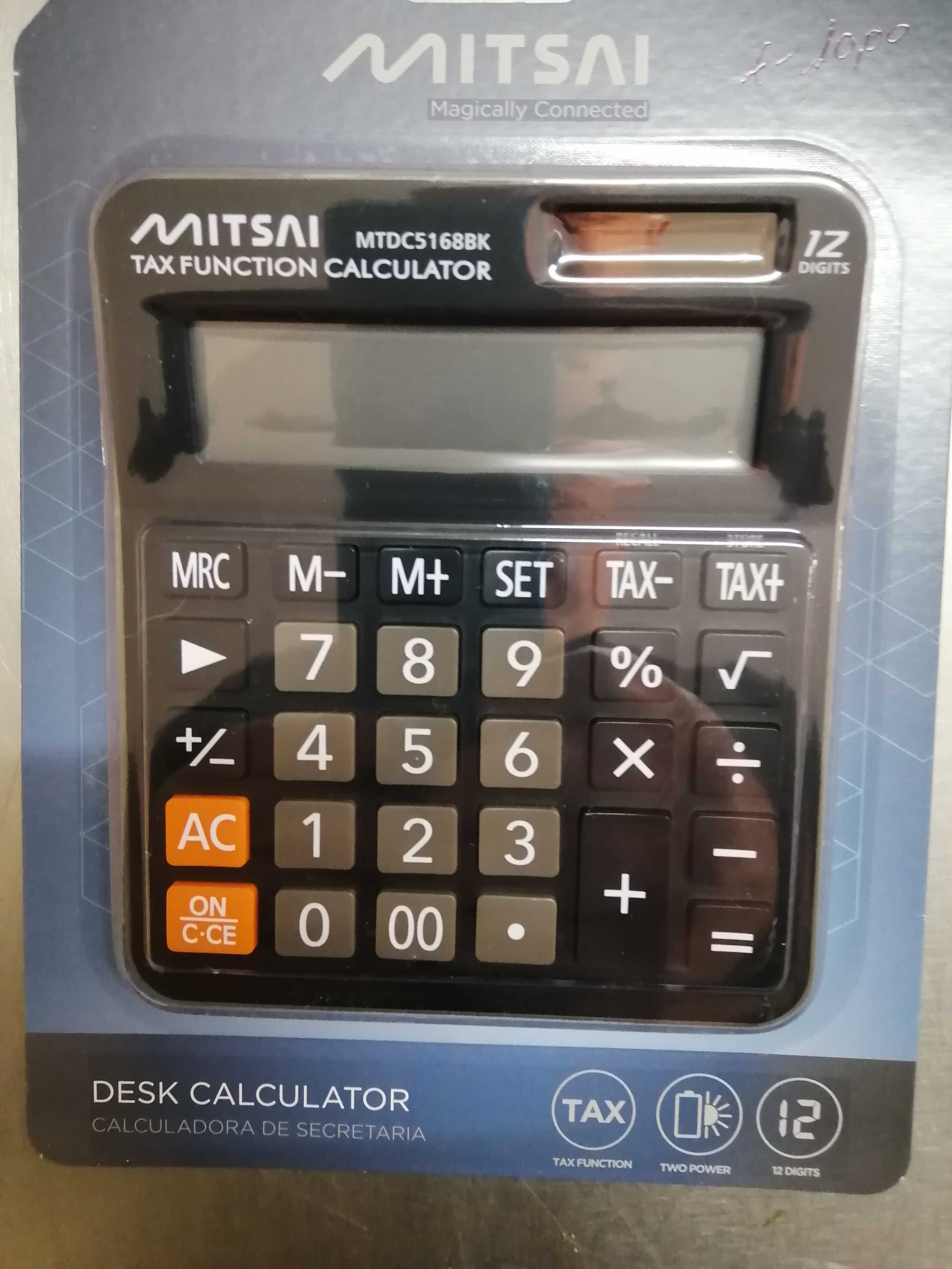 Máquina calculadora de secretária MITSAI