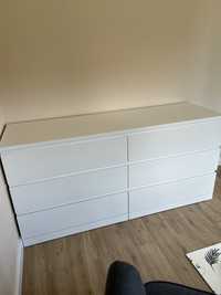 Komoda ikea malm 6 szuflad