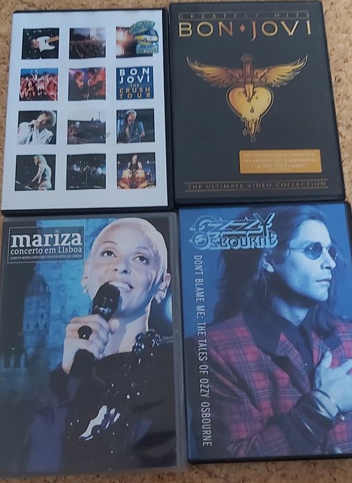 DVD - Dream theater/Deep purple/Queen