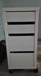 2x Kontener, komoda na dokumenty MICKE, Ikea