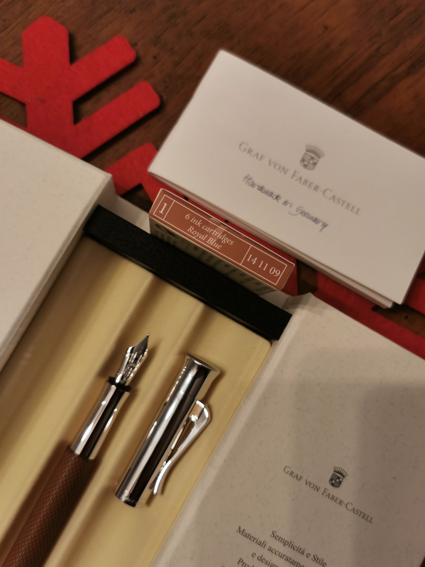 NOWE pióro wieczne graf von faber-castell