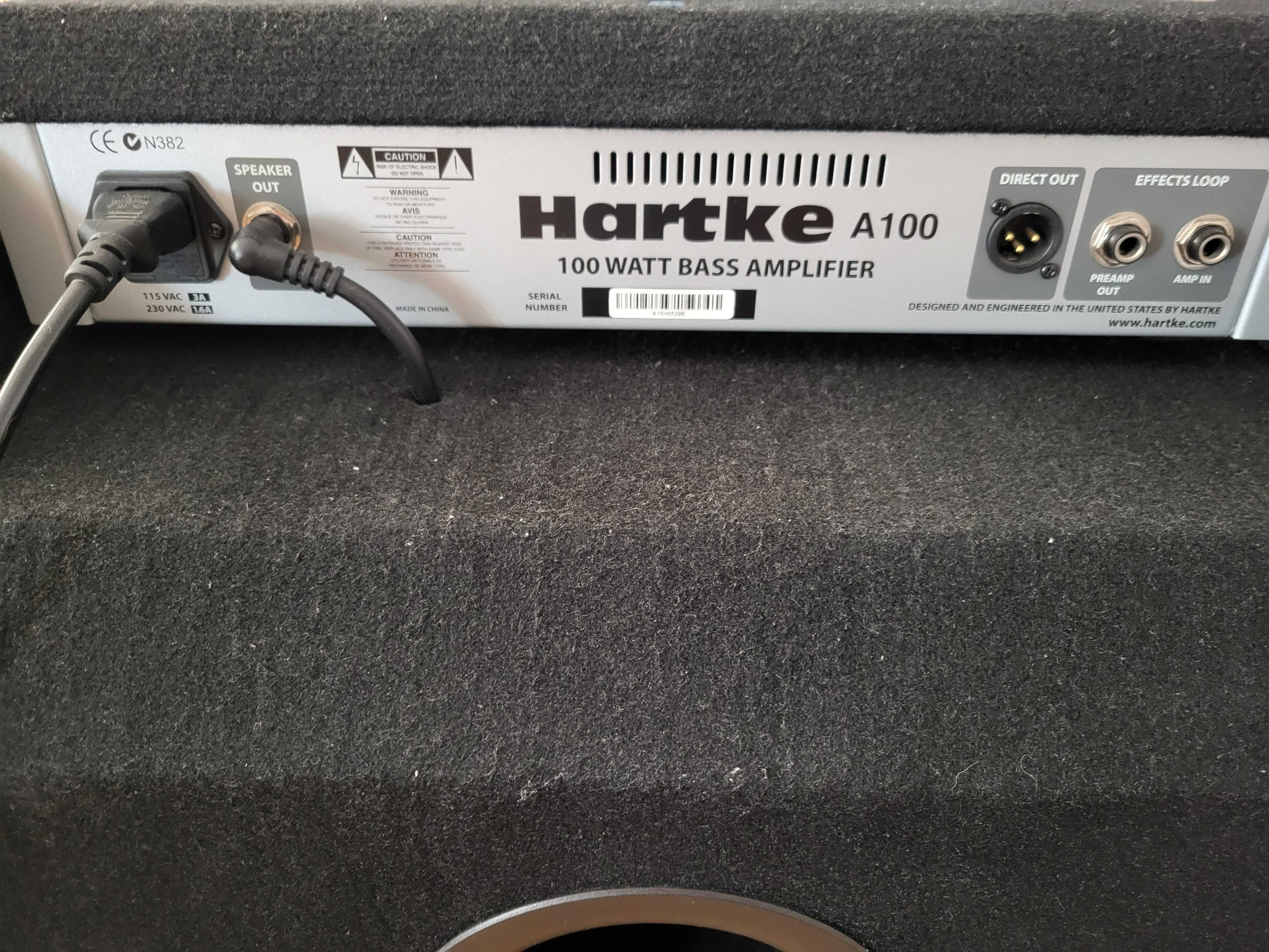 Combo basowe wzmacniacz Hartke A100
