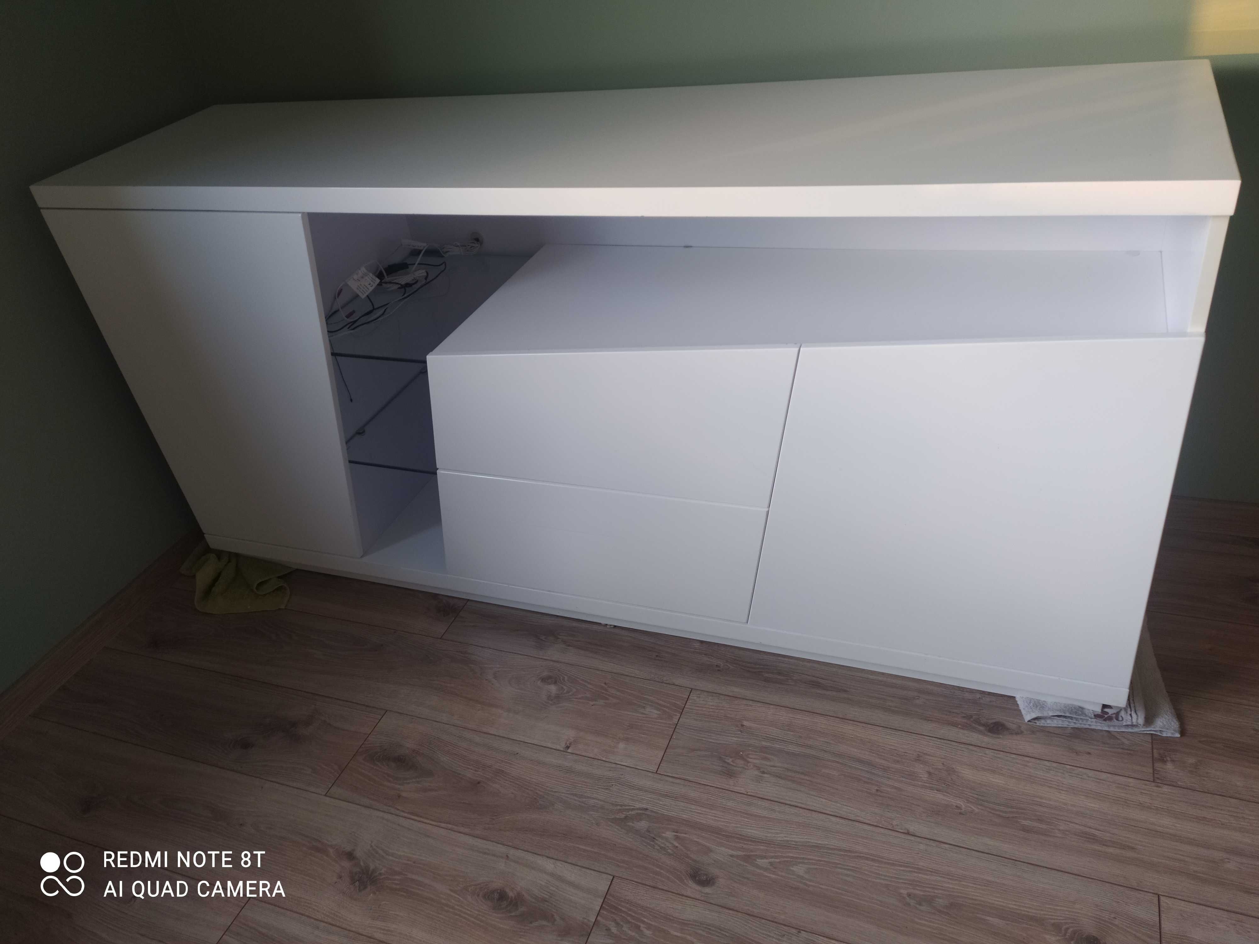 Meble Komoda biały połysk