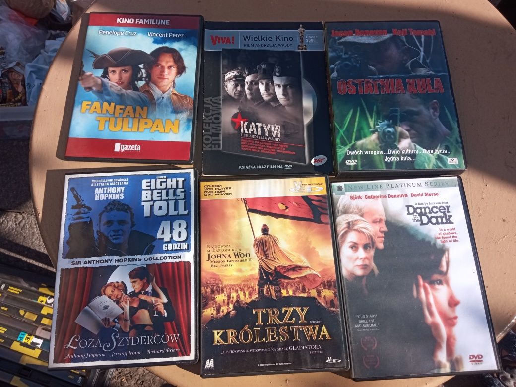 Zestaw filmów na dvd