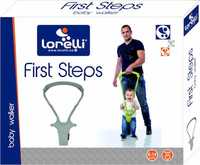 Віжки Bertoni (Lorelli) First Steps Red