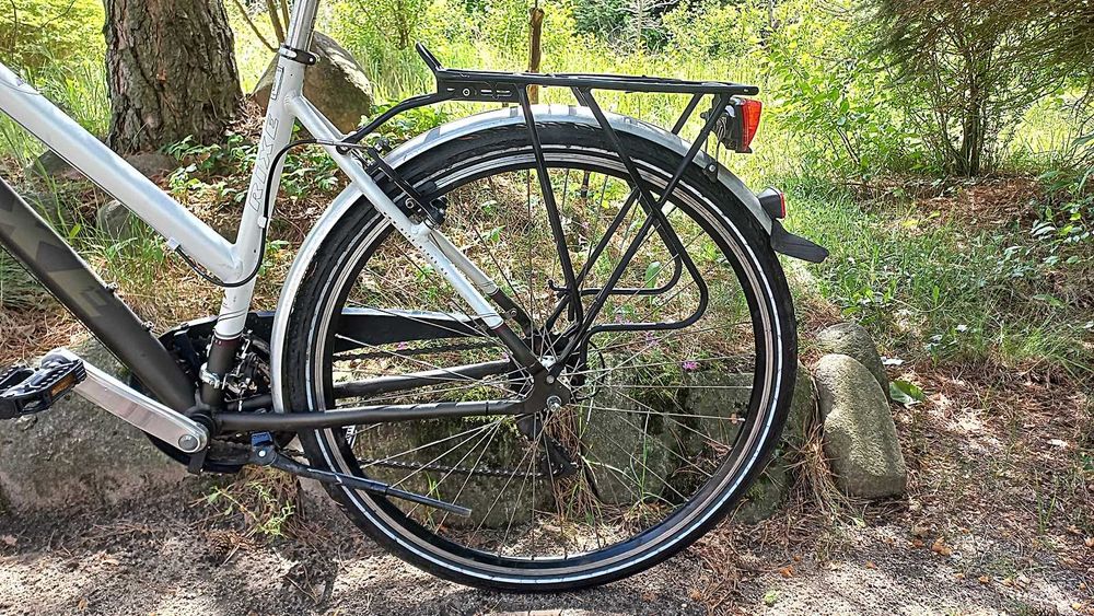 Alu Rower Miejski Damski Rixe La Rochelle Damka Alivio Sr Suntour 28