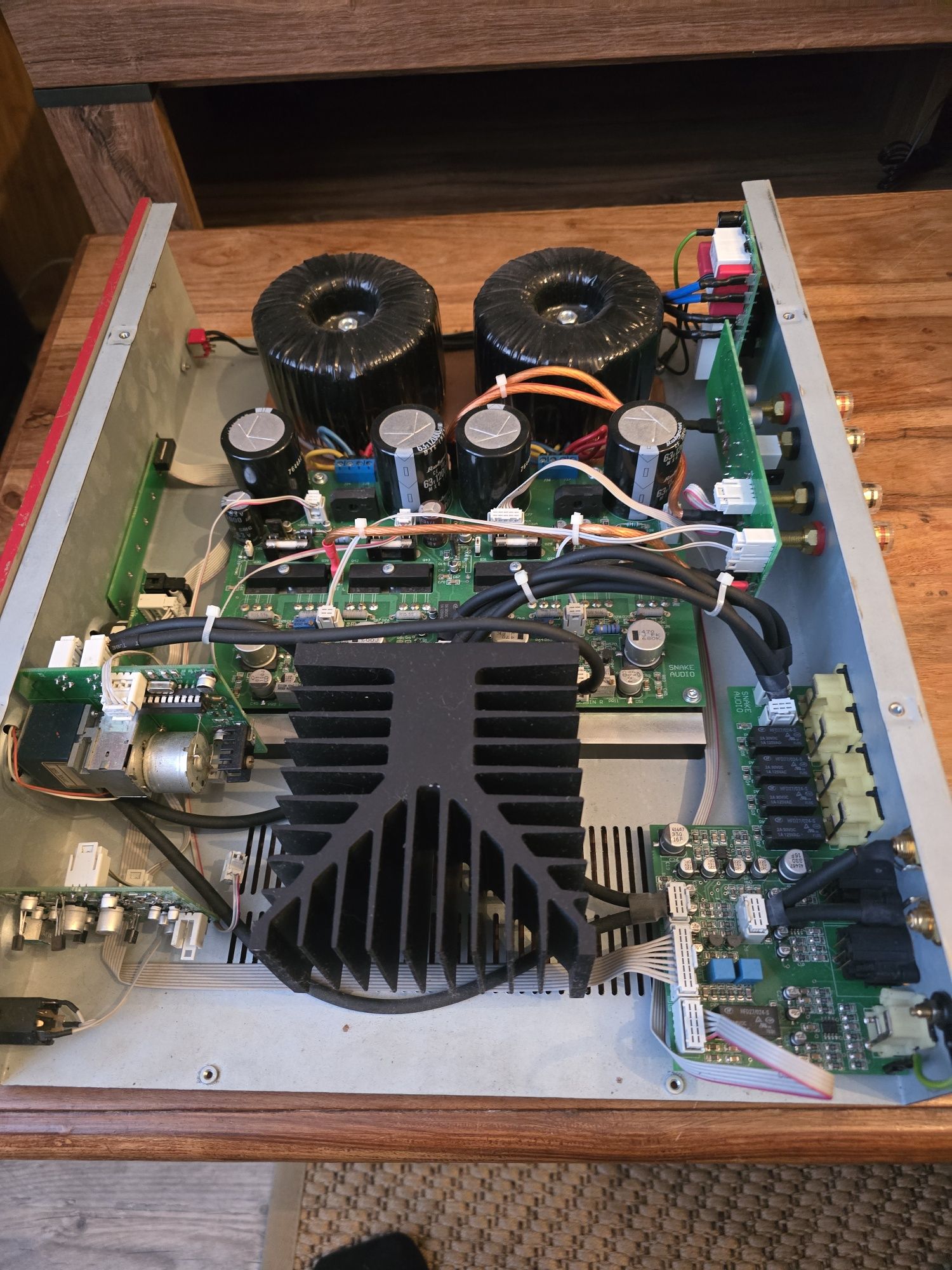 Prototyp wzmacniacza DM 250 Sdzisława Strussa