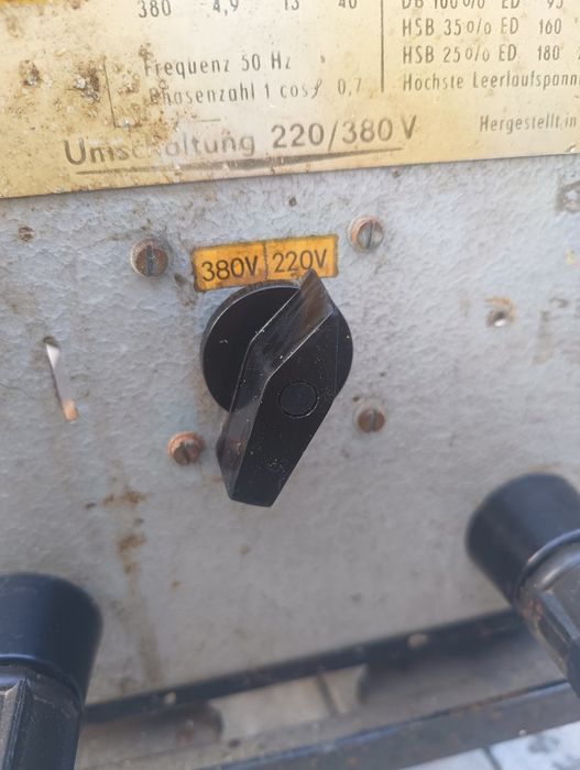Spawarka rekord kombi 220/380