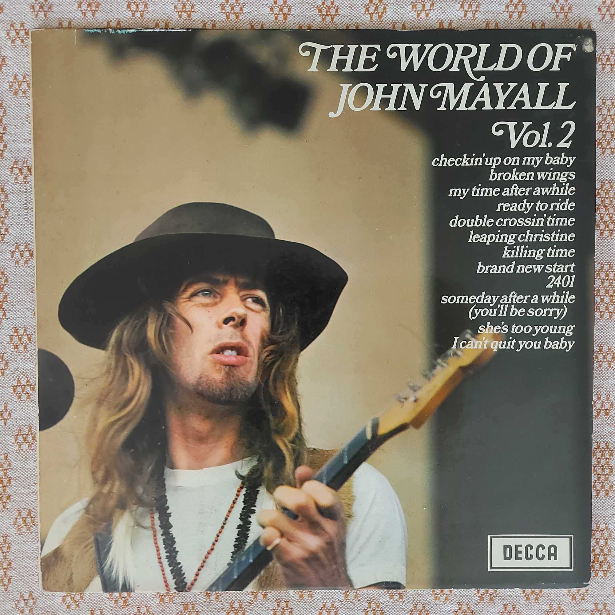 John Mayall The World Of John Mayall Vol.2  1971 NL (NM/VG+)