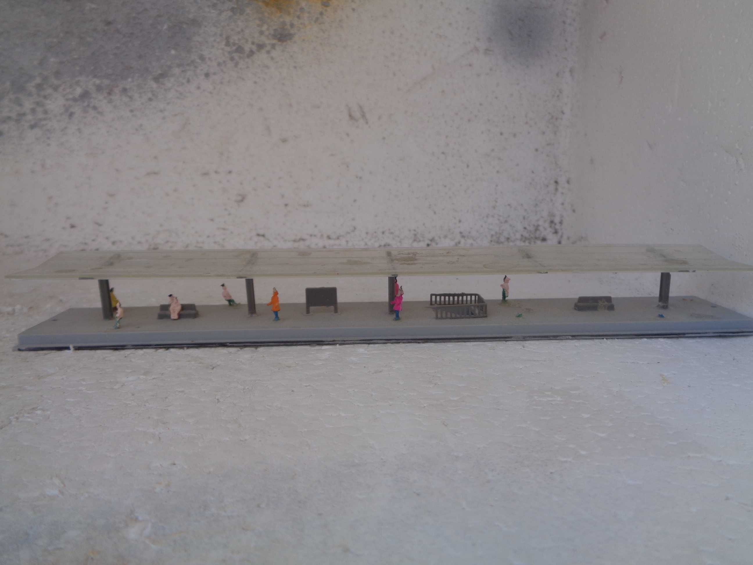 1:160 Plataformas de estação 3 peças pista comboio