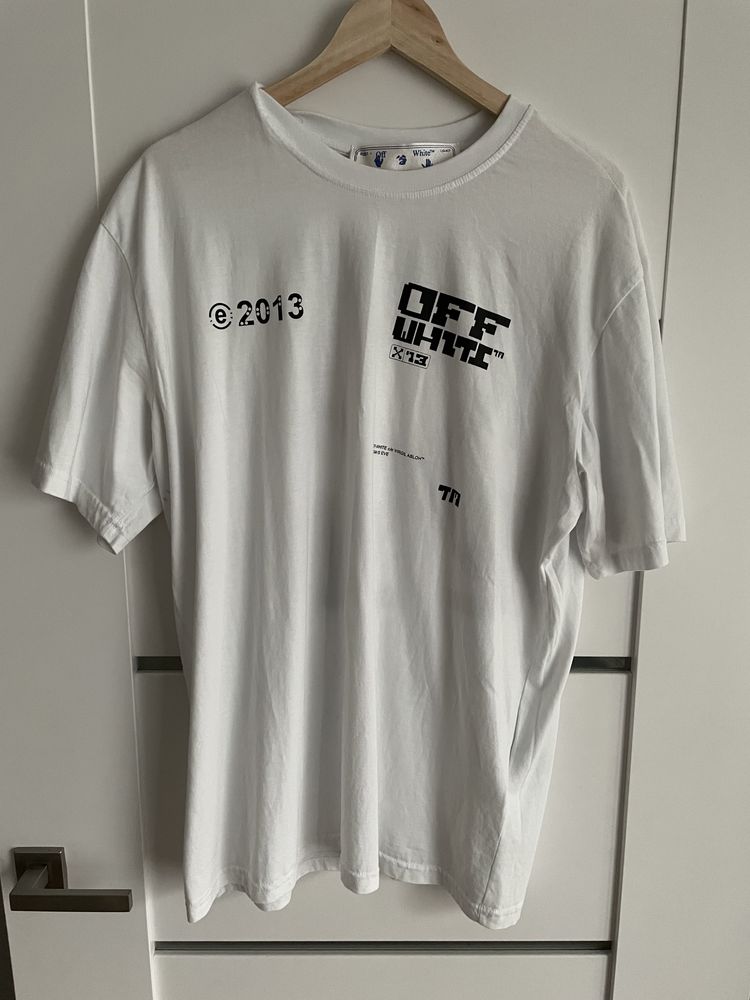 Offwhite biała Tshirty